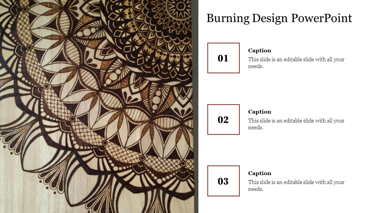 Burning Design PowerPoint